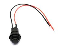 5/20/100 PIÈCES 12MM Bouton Rond Avec Câble 20CM Autobloquant DS-428/427 Bouton-Poussoir À Réinitialisation Automatique(Black,SELF RESET_5PCS)