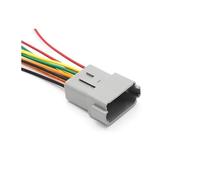 5/20/100 Sets connector with 15cm Wiring harness DT06-2S/DT04-2P 2P 3P 4P 6P 8P 12P waterproof electrical connector NWPNLXEA(3P Female,5 Sets)