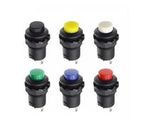 5/20 Interrupteurs À Bouton-poussoir Autobloquants/momentanés DS228 DS428 12 Mm MARCHE/ARRÊT(Mix,Self locking,6PCS)