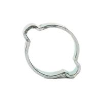 5-20mm Double oreille pinces O Clips-sertissage O Clip Air Silicone essence tuyau de carburant colliers de serrage Clips tuyau pinces de carburant Kits(10PCS 9-11mm)