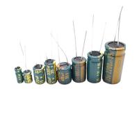 5-20pcs 10V 16V 25V 35V 50V Low high frequency aluminum capacitor 2.2uf 4.7uf 6.8uf 10uf 22uf 33uf 68uf 82uf 120uf 150uf 20% AUOQKQUT(100V1000uf 5pcs)