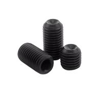 5-25 pièces M2.5/M3/M4/M5 acier au carbone à haute résistance de grade 12.9 vis de réglage à douille hexagonale, M5x5mm