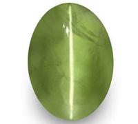 , 5,25 Ratti/4,78 carats. Pierre de naissance naturelle Lehsuniya I Original certifié naturel œil de chat/œil de chat/cétogène Pierre précieuse précieuse en vrac Qualité AAA-B0927QNF-2541, Small