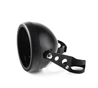 5 3/4 5.75 pouces Led phares logement seau compatible avec moto Harley-Davidson(noir)