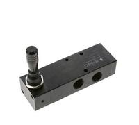 5/3 G1/2'' Échappement Centre Levier À Main Valve Détente 0-8bar/0-112psi E.MC