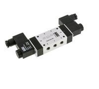5/3 G1/8'' Electrovanne à centre fermé 12V DC 3-8bar/42-112psi Airtec