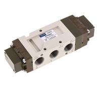 5/3 G3/8'' (G1/8'') Valve pilote d'air centrale d'échappement 2-10bar/28-140psi YPC