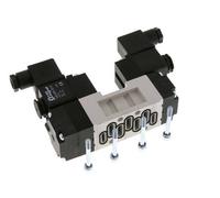 5/3 ISO 5599-1 Electrovanne centrale d'échappement 24V AC 2-10bar/28-140psi YPC