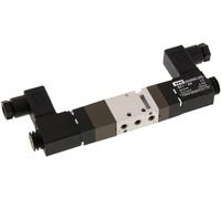 5/3 M5 Electrovanne de centre de pression 12V DC 2-10bar/28-140psi YPC