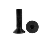 5-30 pièces M3/M4/M5/M6/M8 acier au carbone à haute résistance de grade 12.9 vis à tête enfoncée et douille hexagonale, M6x8mm