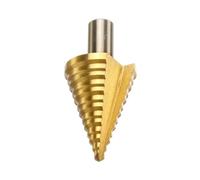 5-35mm Hss Titanium Step Cone Drill Bit High Speed Steel Wood Hole Cutter,Gold