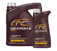 5 (4+1) Litre Mannol Dexron III G /H/F Automatique Huile de Transmission / Atf /