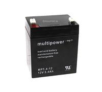 5,4 A. MULTIPOWER Batterie Gel au plomb mp5.4-12 AGM BGL. CTM CT5-12 ct4.5-12 4,5 Ah pour AKS des patients Lifter CFF Sunb Right Lead acid battery 3 FM de 4,5 3 FM de 4.2 3 FM de 5 3 FM de 4 Accu Batterie Battery BATERIA Batterie