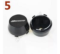 (5) 4PCS 60MM OD / 56MM ID Centre de jante Cap MUGEN VTEC SPOON SPORTS Autocollant Sport Jante Couvre-jante