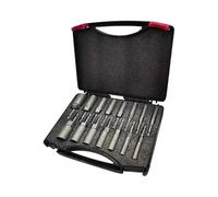 5,5-19 mm Power Nut Driver Drill Bit Tool Set Socket Clé Vis 1/4" Tournevis Hexagonal Extension Support en Acier Outil