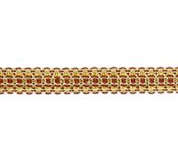 5.5 Meter Value Pack|Lavish 25mm Wide Camel Gold, Beachwood Gold, Dark Rust Gimp Braid Trim|Style# 0100VG|Color: Golden Harvest - VNT31 (18 Ft / 6 Yards)