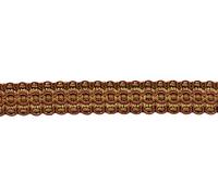 5.5 Meter Value Pack|Lavish 25mm Wide Copper, Brown, Oak Brown Gimp Braid Trim|Style# 0100VG|Color: Rustic - VNT9 (18 Ft / 6 Yards)