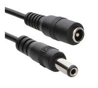 5,5 x 2,1 mm DC Alimentation Fiche vers Femelle vidéosurveillance CCTV d'extension Rallonge Cordon câble 1,5 m [1.5 mètre/1,5m]