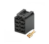 5-50 Ensembles 8 Broches Voiture Pelle Interrupteur à Bascule Veste Faisceau de câbles Prise connecteur Automatique Camion câble Prise DJ7086-6.3-21(Black,10 Sets)