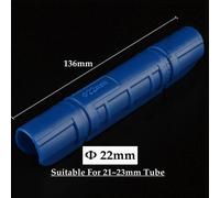 5-50pcs 19 32mm Film de serre jardin pare-soleil Net fixer Clip en plastique filet anti-insectes Look cerceaux maille filet en plastique pinces à pression - Type 22mm (Blue)-5pcs