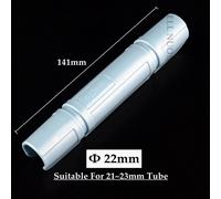 5-50pcs 19 32mm Film de serre jardin pare-soleil Net fixer Clip en plastique filet anti-insectes Look cerceaux maille filet en plastique pinces à pression - Type 22mm (Light Blue)-5pcs