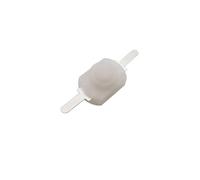 5-50Pcs DC 30V 1A 1208YD Push Button Switch Torch Flashlight Self Lock Switch Latching On Off Switch Switch NWPNLXEA(Weiß,10Pcs)
