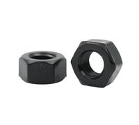 5-50pcs M2 .5 M3 M4 M5 M6 M8 M10 M12 M14 M16 M18 M20 DIN934 écrou hexagonal en plastique blanc ou noir en Nylon(Black Color,M8 x25pcs)