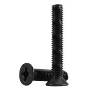 5/50pcs M2 M2.5 M3 M4 M5 M6 304 Stainless Steel Cross Flat Head Countersunk Head Screw(12mm,M3(30pcs))