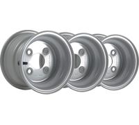 5.50x8 Jantes en acier 4 stud 4" PCD 66.7mm Centre Hole 357kgs Load (Set of 3)