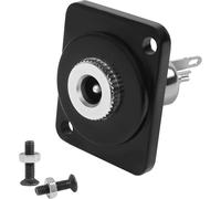 5.5mm*2.1mm Panneau Montage Adaptateur DC 5.5*2.1mm Femelle à 2Pin Soude Terminal Connecteur DC5521 Soudure Prise,XLR Panneau/D Panneau Montage,pour Sécurité Caméra TV Décodeur Lampe LED