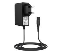 5,5V Chargeur pour Karcher Lave Vitre WV2, WV 2 Plus, WV1, Câble d'alimentation 5.5V 600mA pour Karcher WV1 Plus, WV60, WV60 Plus, WV70, WV75, WV5, WV55, Adaptateur Alimentation (Noir)
