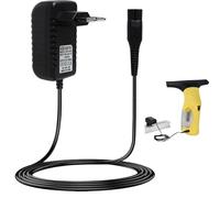 5.5V Chargeur pour Karcher pour Nettoyeur de Fenêtres, Compatible avec Kärcher WV2, WV5 Premium, WV6, WV60, WV70, WV75, WV60 Plus, WV75 Plus, Adaptateur Secteur avec Câble de 1,37m, 600mA