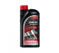 5 (5X1) Litres CHEMPIOIL Multi HQ 20W-50 Huile Moteur API SL/CF