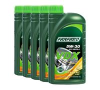 5 (5X1) Litres FANFARO 5W-30 VDX Huile Moteur Leichtlauf / API SN/CF / ACEA C3