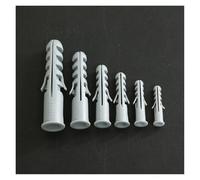 5/6/7/8/10/12/14 MM expansion d'avion cloison sèche bouchon à vis boulon auto-perçage prise murale ancre maison spécial en plastique Cheville(6mm 100PCS)