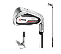 #5/6/7/8/9/P/SW Fer de golf Loft pour droitier 27-54 degrés en acier inoxydable/tige en carbone pour homme et femme (#P (homme), avec tige en acier)
