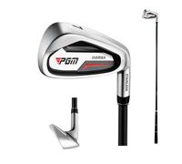 #5/6/7/8/9/P/SW Fer de golf pour droitier 27-54 degrés en acier inoxydable/tige en carbone pour homme et femme (#7 (homme), avec tige en carbone)