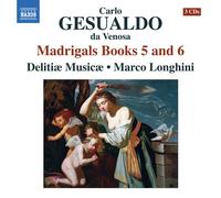 ジェズアルド:マドリガル集 第5集&第6集(GESUALDO, C.: Madrigals, Books 5 and 6)