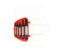 5/6 pièces extracteur de vis métal Foret Ensemble vis endommagées extracteur extracteur Outils de Travail du Bois Boulon cassé extracteur de Tuyau d'eau (Color : A, Size : Extractor 5Pcs Box)