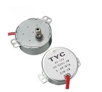 5-6 r/min Stable Synchronous electronic starter Pro TYC-50 AC 220V 12V 50/60Hz Torque 4KGF.CM 4W CW/CCW Microwave Turntable for Fan IINKUEYK(AC 220-240V)