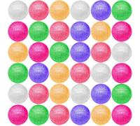 5-60Pc Flummies Balles rebondissantes en caoutchouc pour enfants,45mm,balles rebondissantes colorées pour anniversaire d'enfant,cadeaux d'invités,récompenses en classe fêtes (45mm couleur mixte, 5)