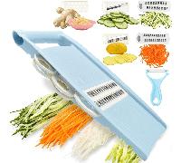 5/7/8 pièces/set, Hachoir à légumes, Trancheur de fruits multifonction, Râpe à aliments manuelle, Trancheuse à légumes, Coupe-aliments avec récipient, Hachoir à oignons, Râpe à pommes de terre électri