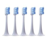 5/8/10 têtes de brosse à dents rechange, compatibles avec les brosses électriques soniques Xiaomi T300 et T500 (embouts souples)(5 blue)
