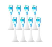 5/8/10 têtes de brosse à dents rechange, compatibles avec les brosses électriques soniques Xiaomi T300 et T500 (embouts souples)(8 BJ green)