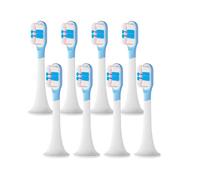 5/8/10 têtes de brosse à dents rechange, compatibles avec les brosses électriques soniques Xiaomi T300 et T500 (embouts souples)(8 BJ pink)