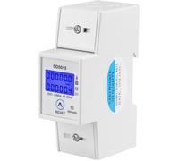 5-80A 230V 50Hz Rail din Monophasé Wattmètre Consommation Electrique en watts Compteur d'énergie Electronique