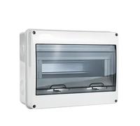 5/8Ways Waterproof Electrical Distribution Box with Copper Bar Circuit Breaker MCB Power Plastic Junction Wire Box,pratique