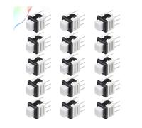 5.8x5.8x7mm PCB DIP Tact Tactile Push Button Switch Latching 6 Pin 15PCS NWPNLXEA