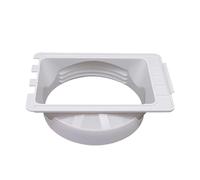 5.9 Inch Portable Air Conditioner Exhaust Hose Coupler, Square to Round Portable Ac Vent Hose Adapter Connector
