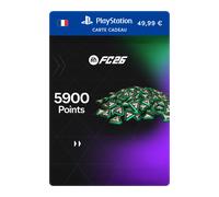 5.900 points EA FC 26 (Carte cadeau PSN)